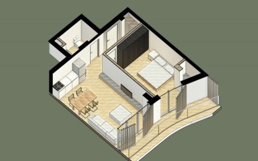 One bedroom apartments for sale, Ulcinj